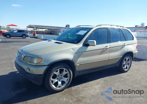 2000 BMW X5 4.4 из США, поврежденный, VIN WBAFB334XYLH03586